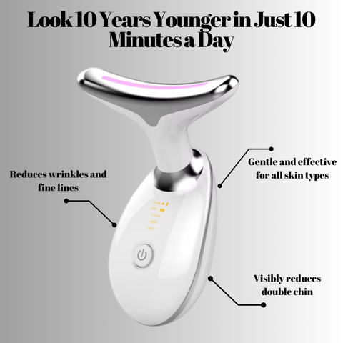 GlowLuxe™ Anti-Aging Face & Neck Massager