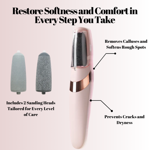 VeluSmooth™ Electric Foot Callus Remover and Cleaner