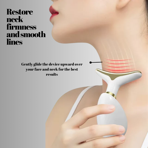 GlowLuxe™ Anti-Aging Face & Neck Massager