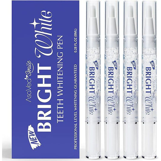 AsaVea Smile Teeth Whitening Pen (4 Pens)